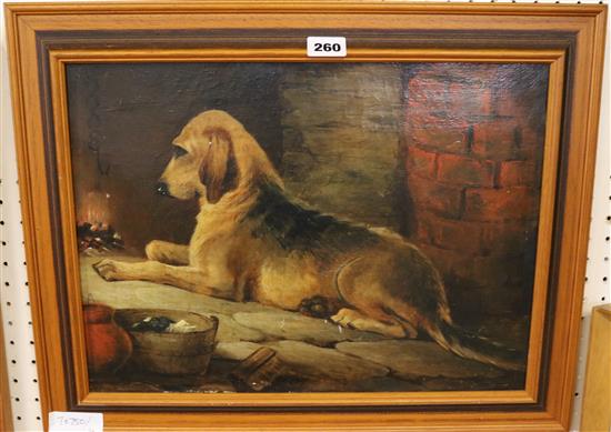 Oil of a Bloodhound